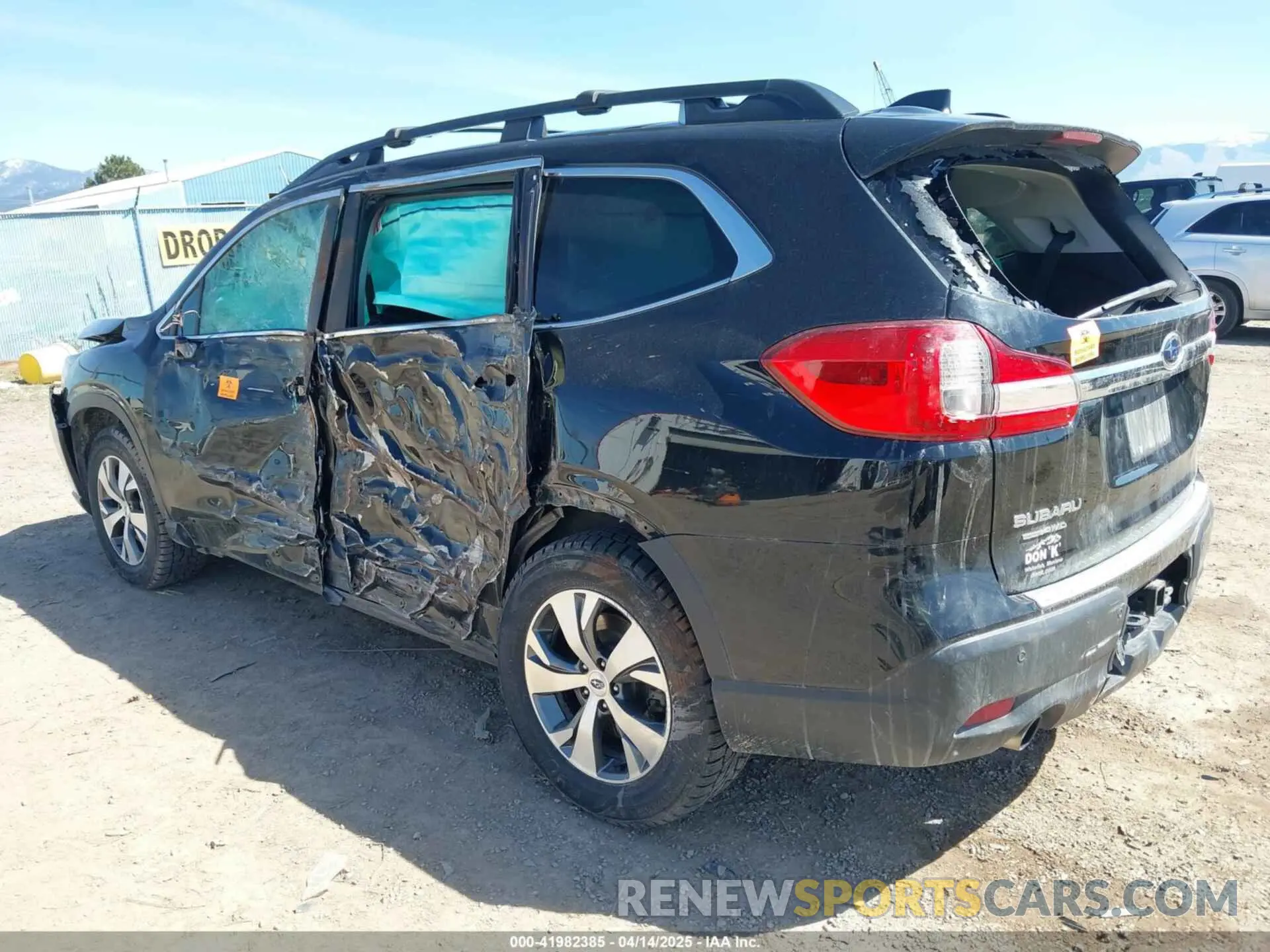 3 fotografías del automóvil dañado 4S4WMACD2K3472829 SUBARU ASCENT 2019