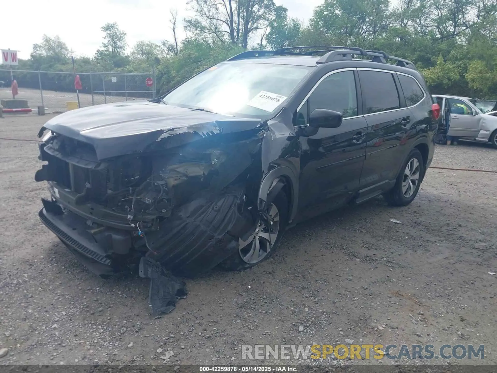 2 fotografías del automóvil dañado 4S4WMACD3K3444439 SUBARU ASCENT 2019