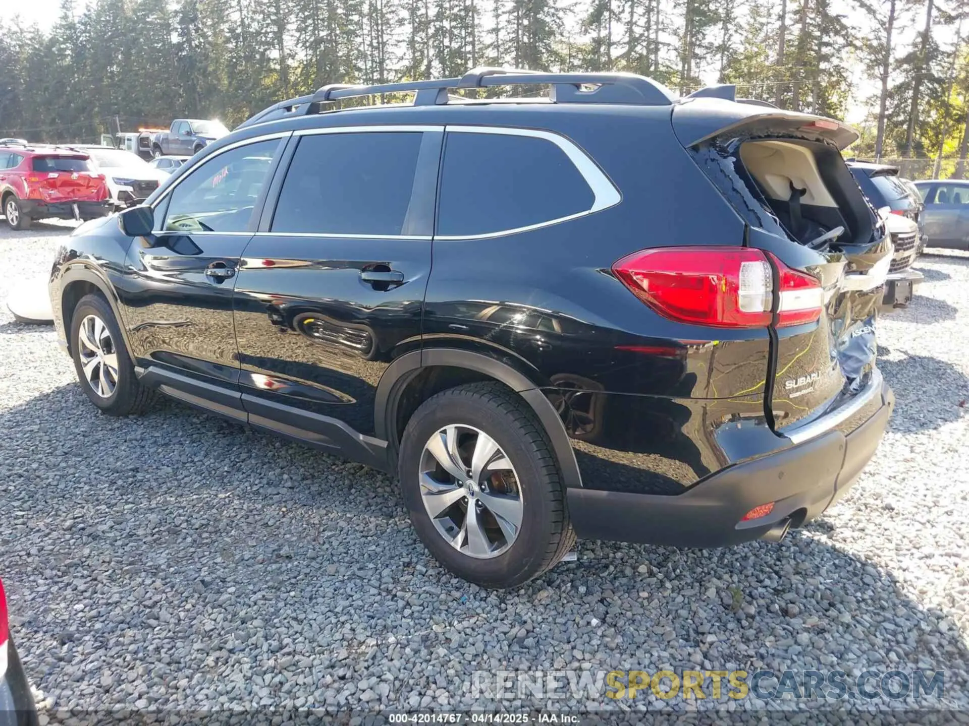 3 fotografías del automóvil dañado 4S4WMACD3K3475156 SUBARU ASCENT 2019