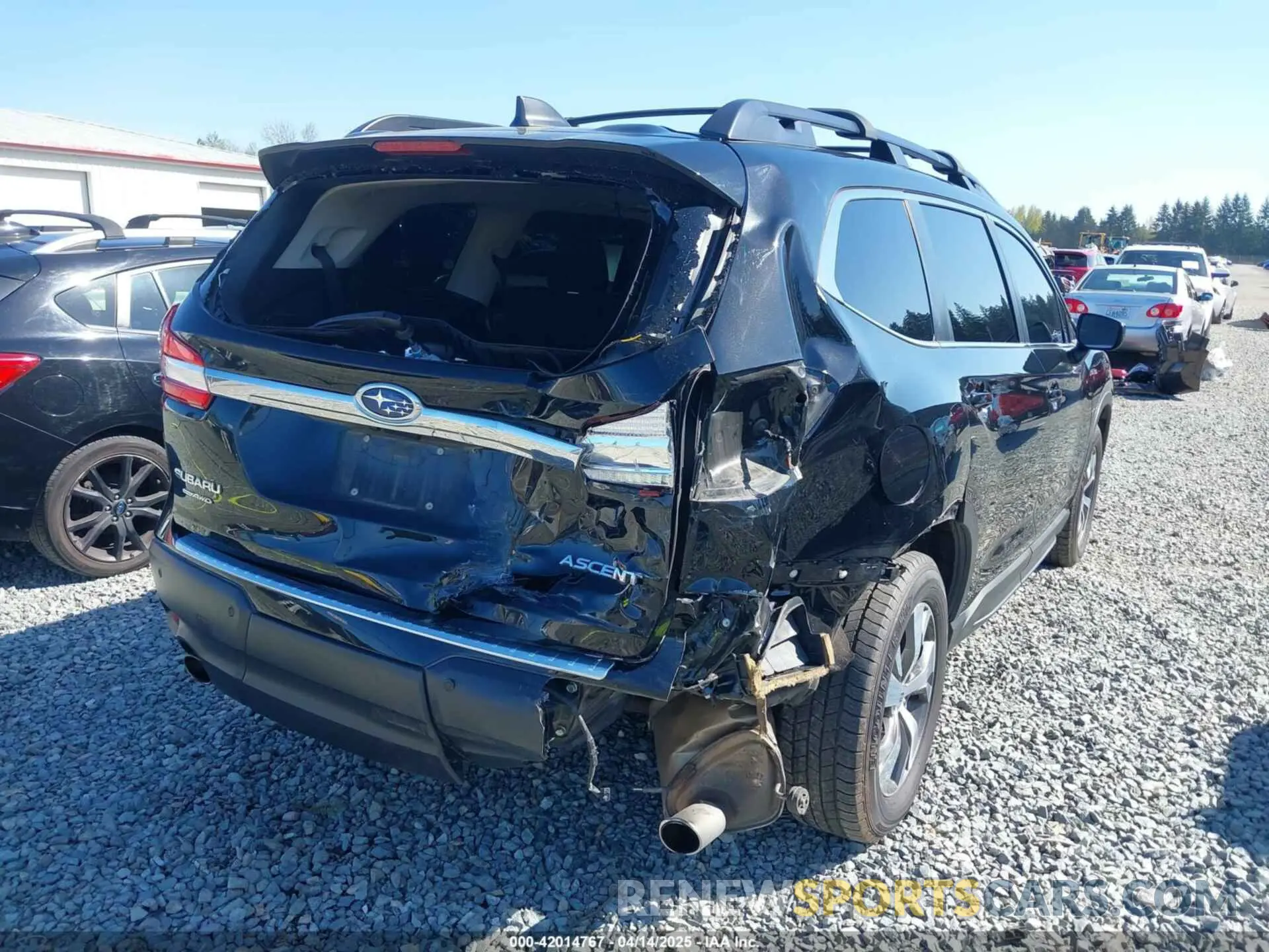 6 fotografías del automóvil dañado 4S4WMACD3K3475156 SUBARU ASCENT 2019