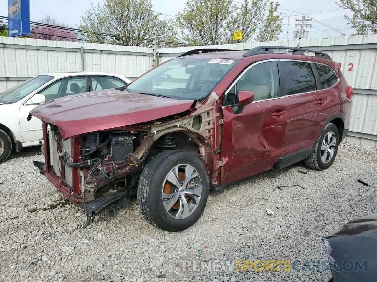 1 fotografías del automóvil dañado 4S4WMACD4K3441467 SUBARU ASCENT 2019