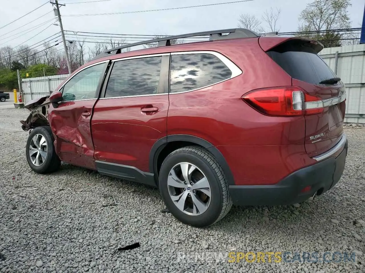 2 fotografías del automóvil dañado 4S4WMACD4K3441467 SUBARU ASCENT 2019