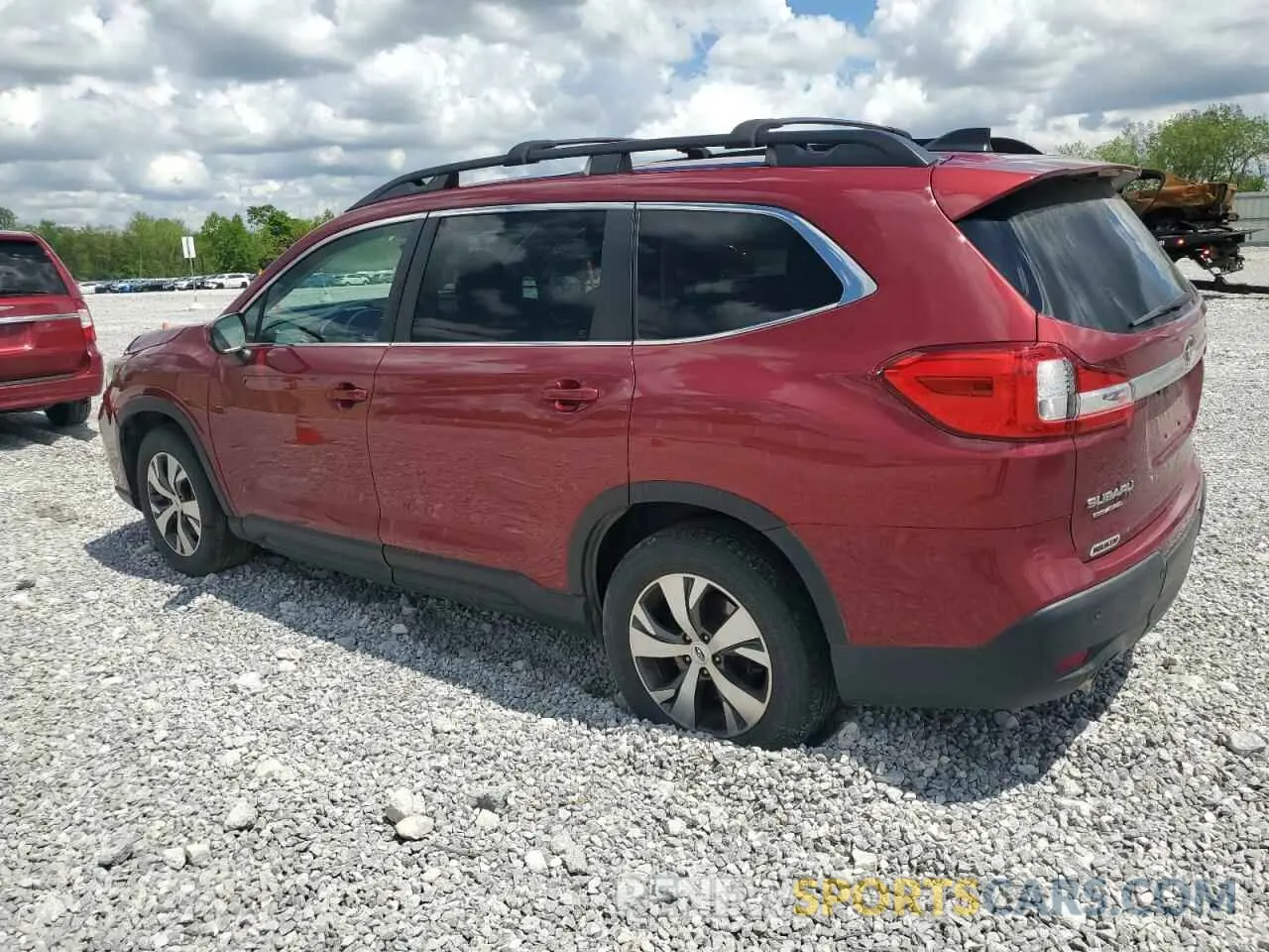 2 fotografías del automóvil dañado 4S4WMACD4K3476266 SUBARU ASCENT 2019