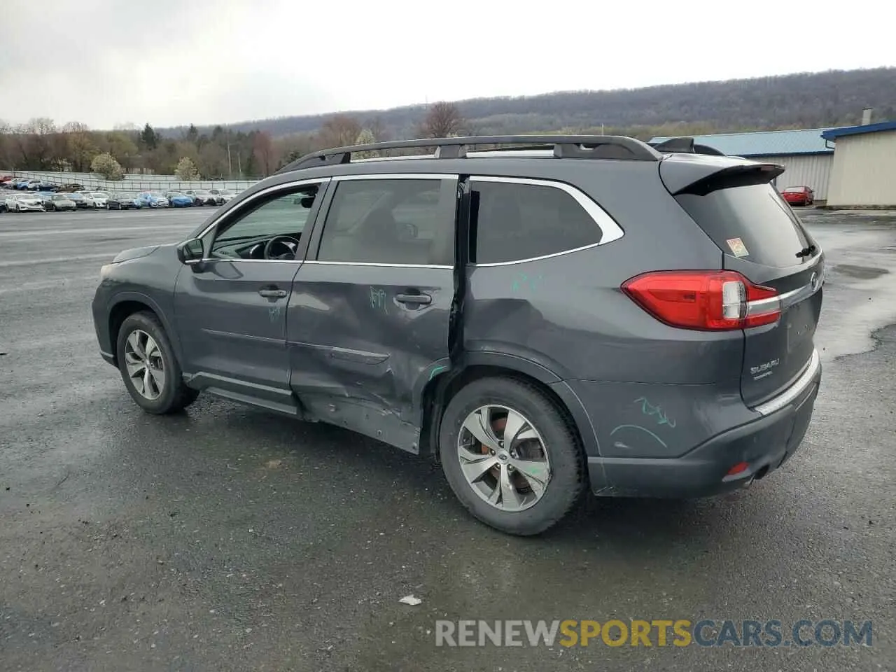 2 fotografías del automóvil dañado 4S4WMACD7K3400010 SUBARU ASCENT 2019