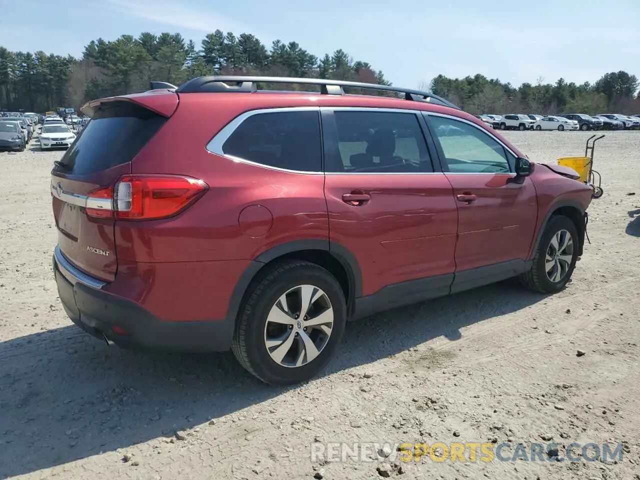 3 fotografías del automóvil dañado 4S4WMACD8K3425188 SUBARU ASCENT 2019