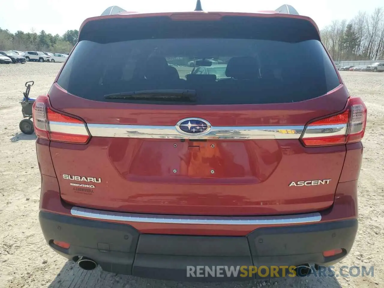6 fotografías del automóvil dañado 4S4WMACD8K3425188 SUBARU ASCENT 2019