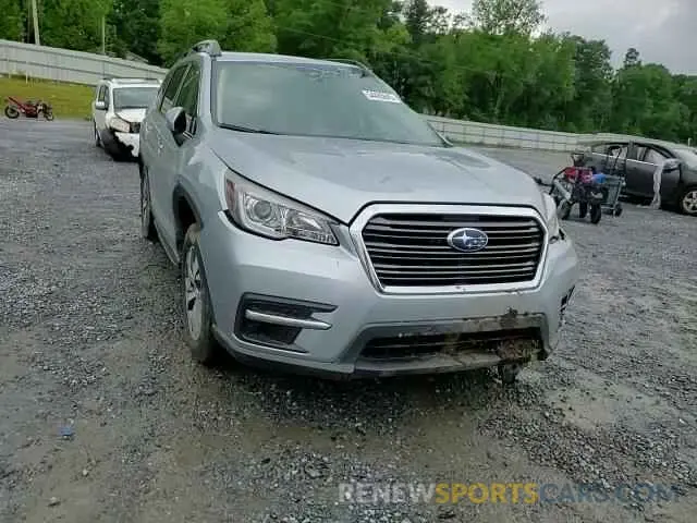 14 fotografías del automóvil dañado 4S4WMAFD1K3435167 SUBARU ASCENT 2019