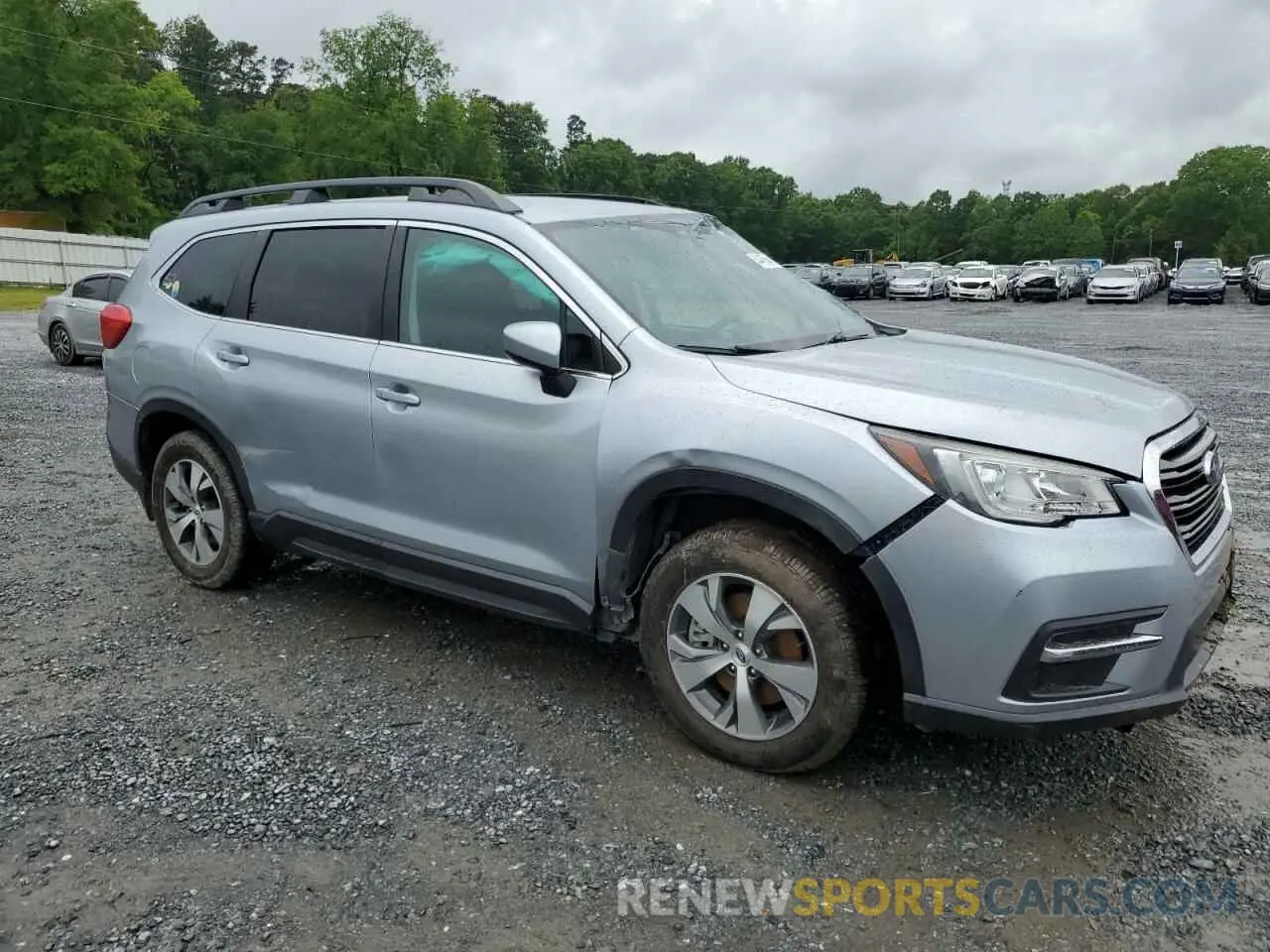 4 fotografías del automóvil dañado 4S4WMAFD1K3435167 SUBARU ASCENT 2019