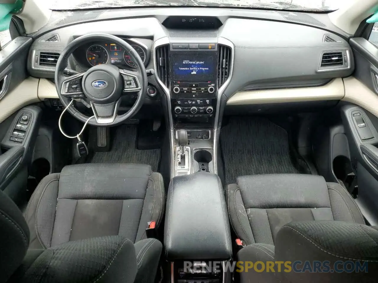 8 fotografías del automóvil dañado 4S4WMAFD1K3435167 SUBARU ASCENT 2019