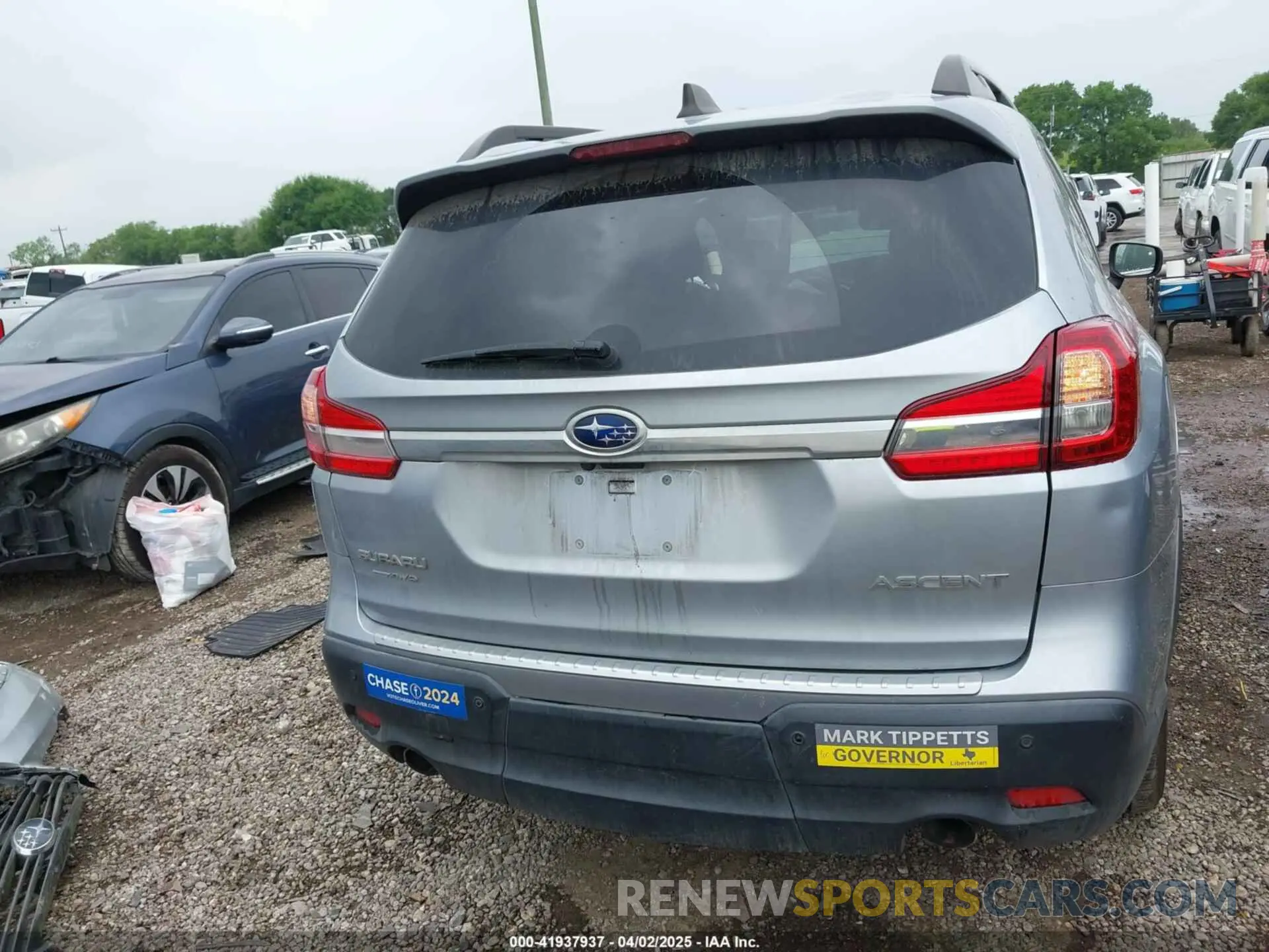 17 fotografías del automóvil dañado 4S4WMAFD3K3441195 SUBARU ASCENT 2019
