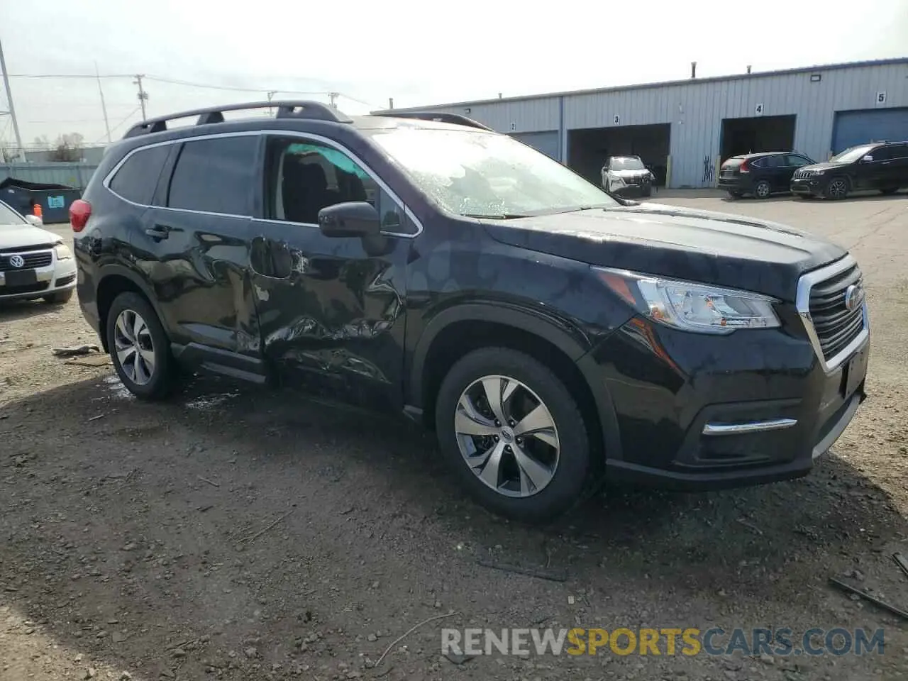 4 fotografías del automóvil dañado 4S4WMAFD5K3415150 SUBARU ASCENT 2019
