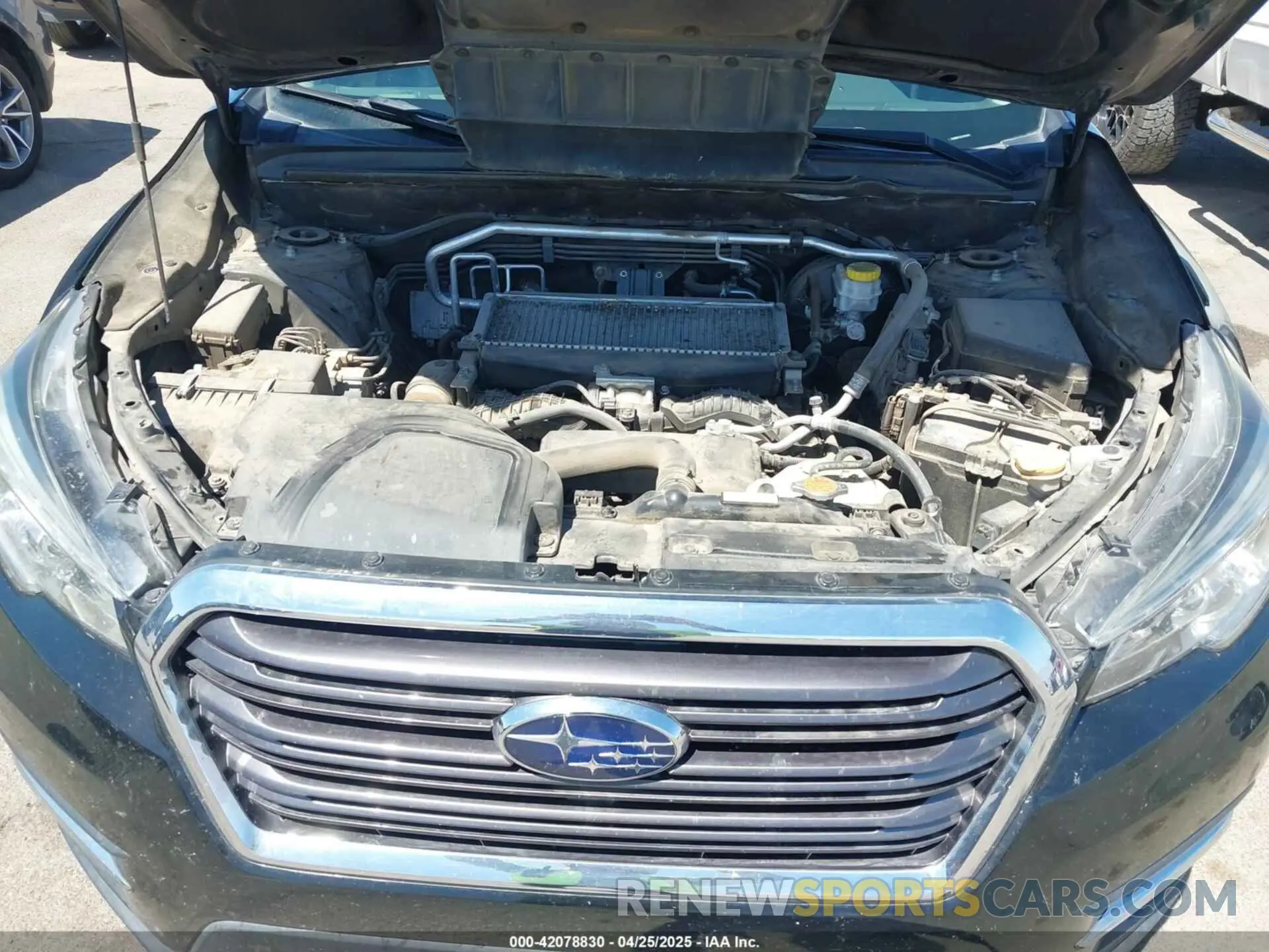 10 fotografías del automóvil dañado 4S4WMAFD7K3404604 SUBARU ASCENT 2019