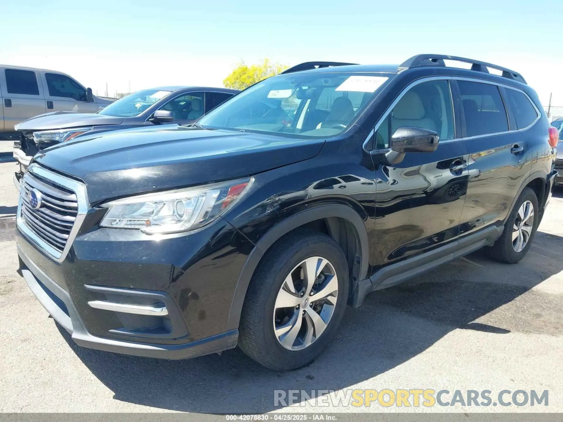 2 fotografías del automóvil dañado 4S4WMAFD7K3404604 SUBARU ASCENT 2019