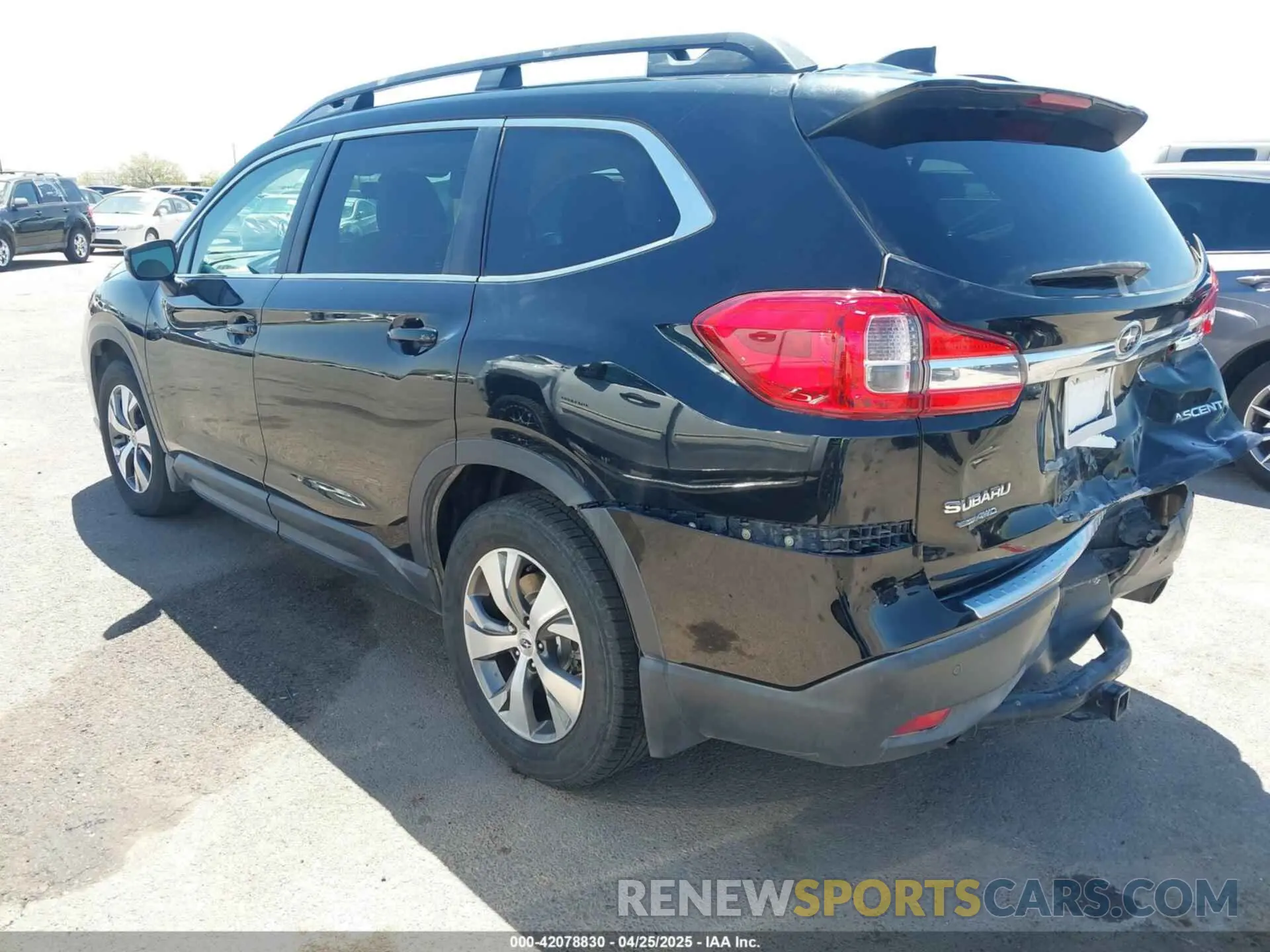 3 fotografías del automóvil dañado 4S4WMAFD7K3404604 SUBARU ASCENT 2019