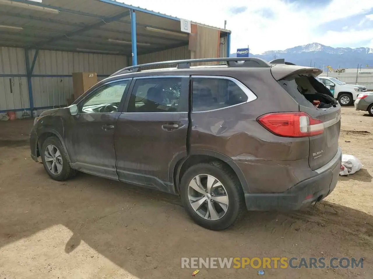 2 fotografías del automóvil dañado 4S4WMAFD7K3432077 SUBARU ASCENT 2019