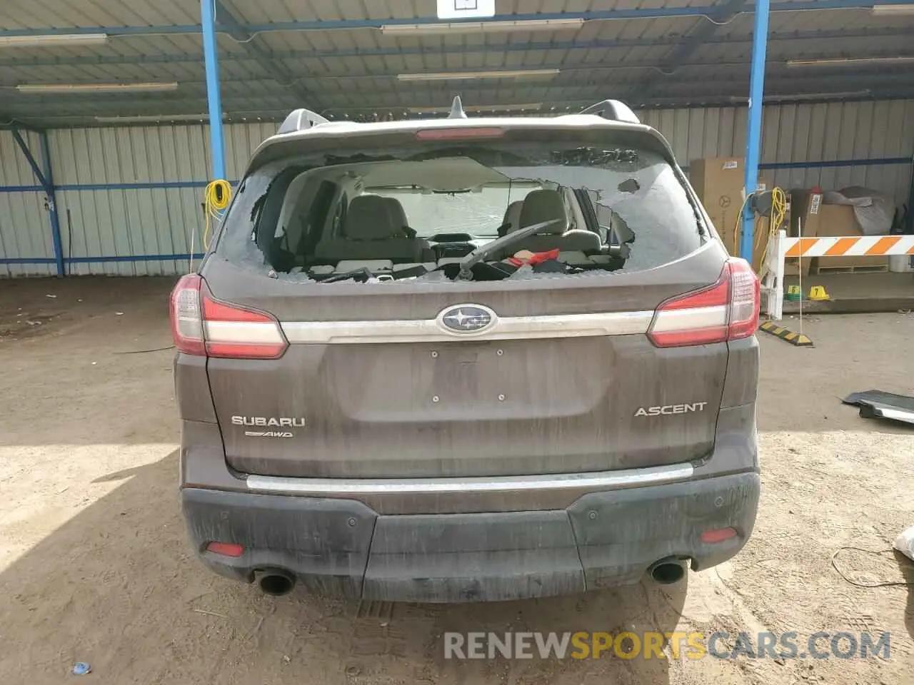 6 fotografías del automóvil dañado 4S4WMAFD7K3432077 SUBARU ASCENT 2019
