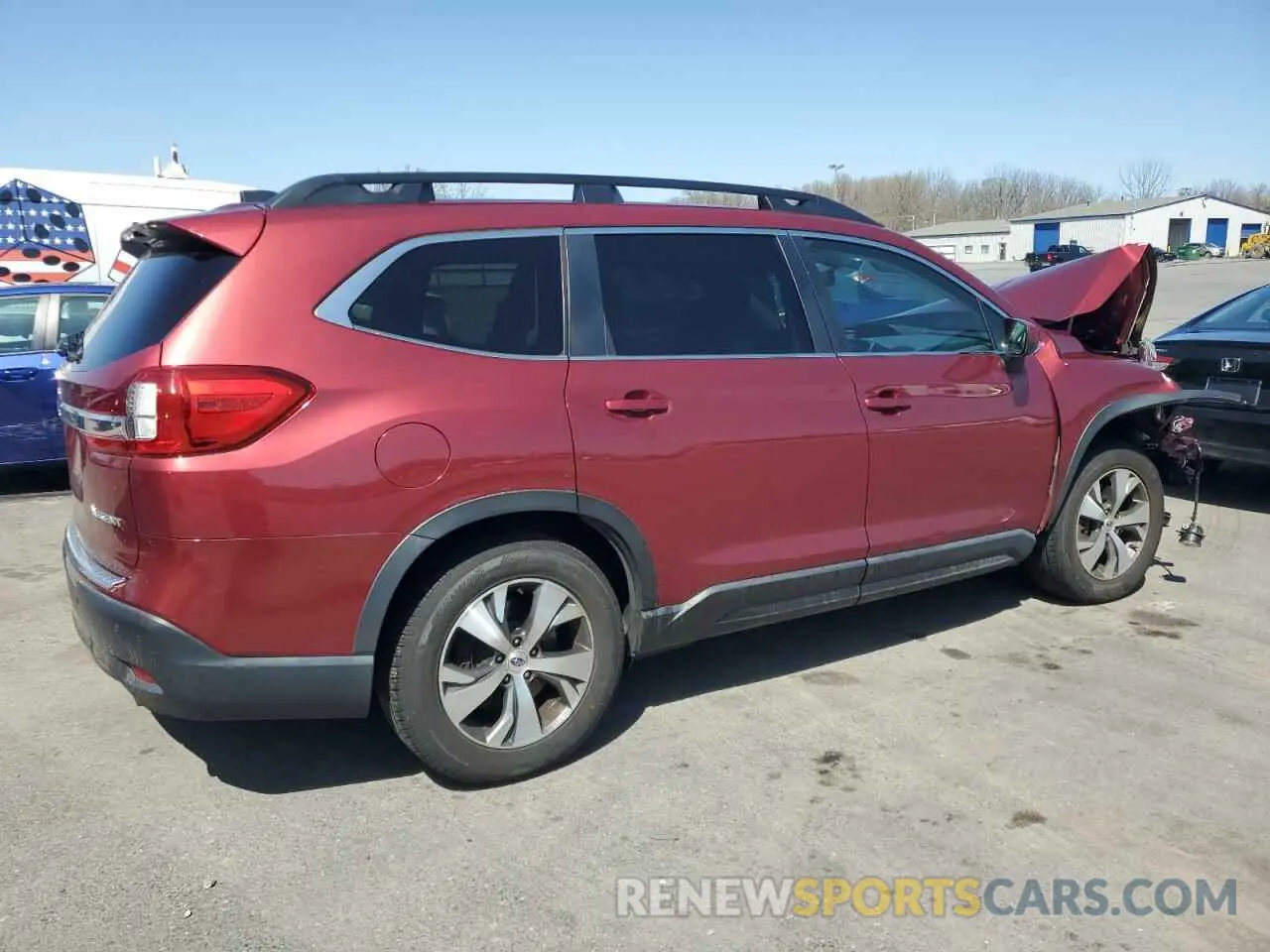 3 fotografías del automóvil dañado 4S4WMAFD9K3425941 SUBARU ASCENT 2019