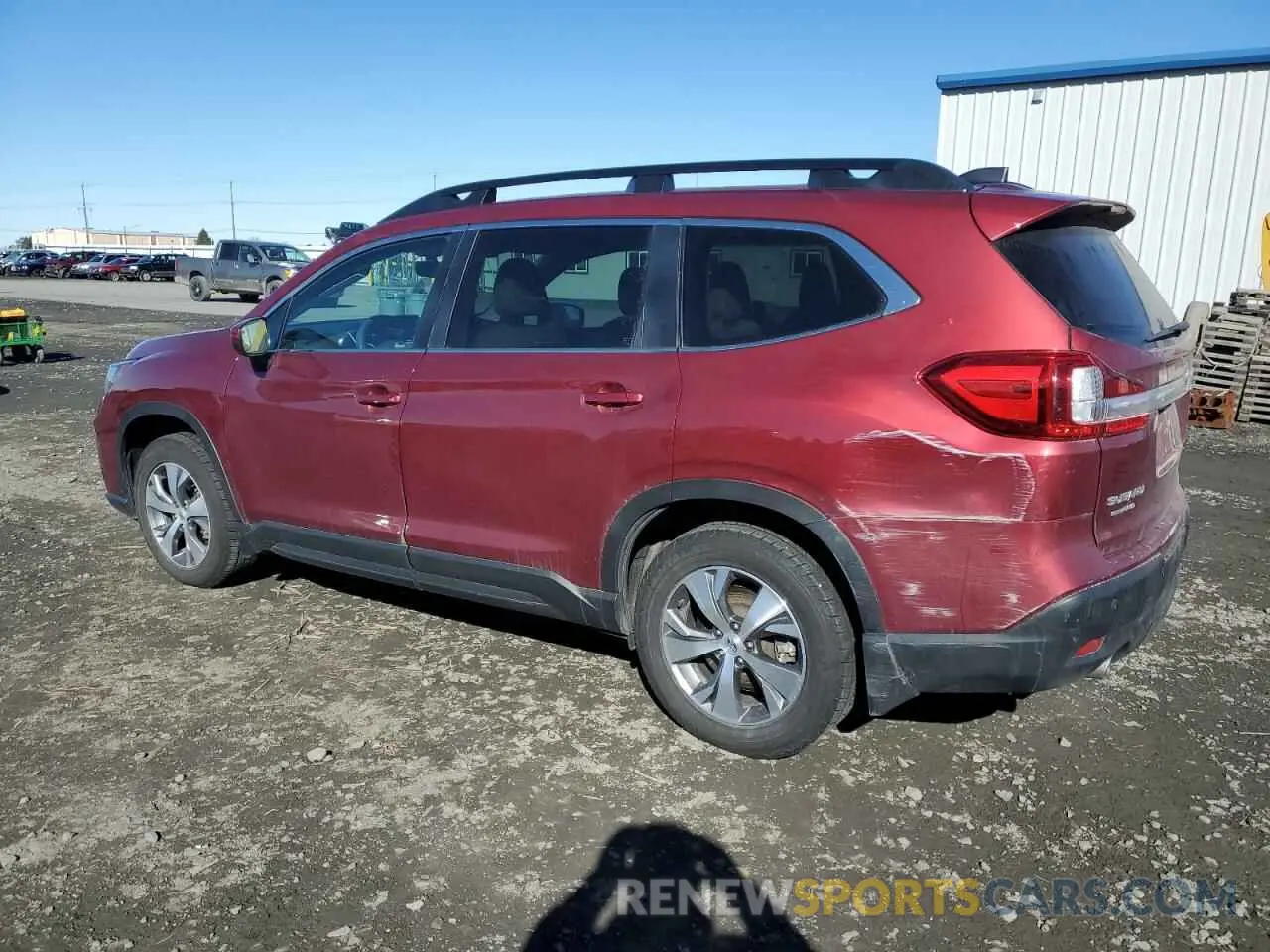 2 fotografías del automóvil dañado 4S4WMAFDXK3415256 SUBARU ASCENT 2019