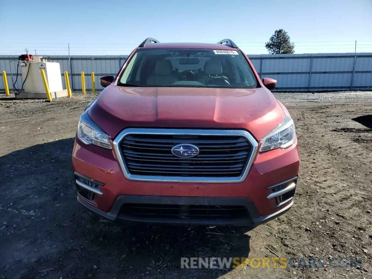5 fotografías del automóvil dañado 4S4WMAFDXK3415256 SUBARU ASCENT 2019