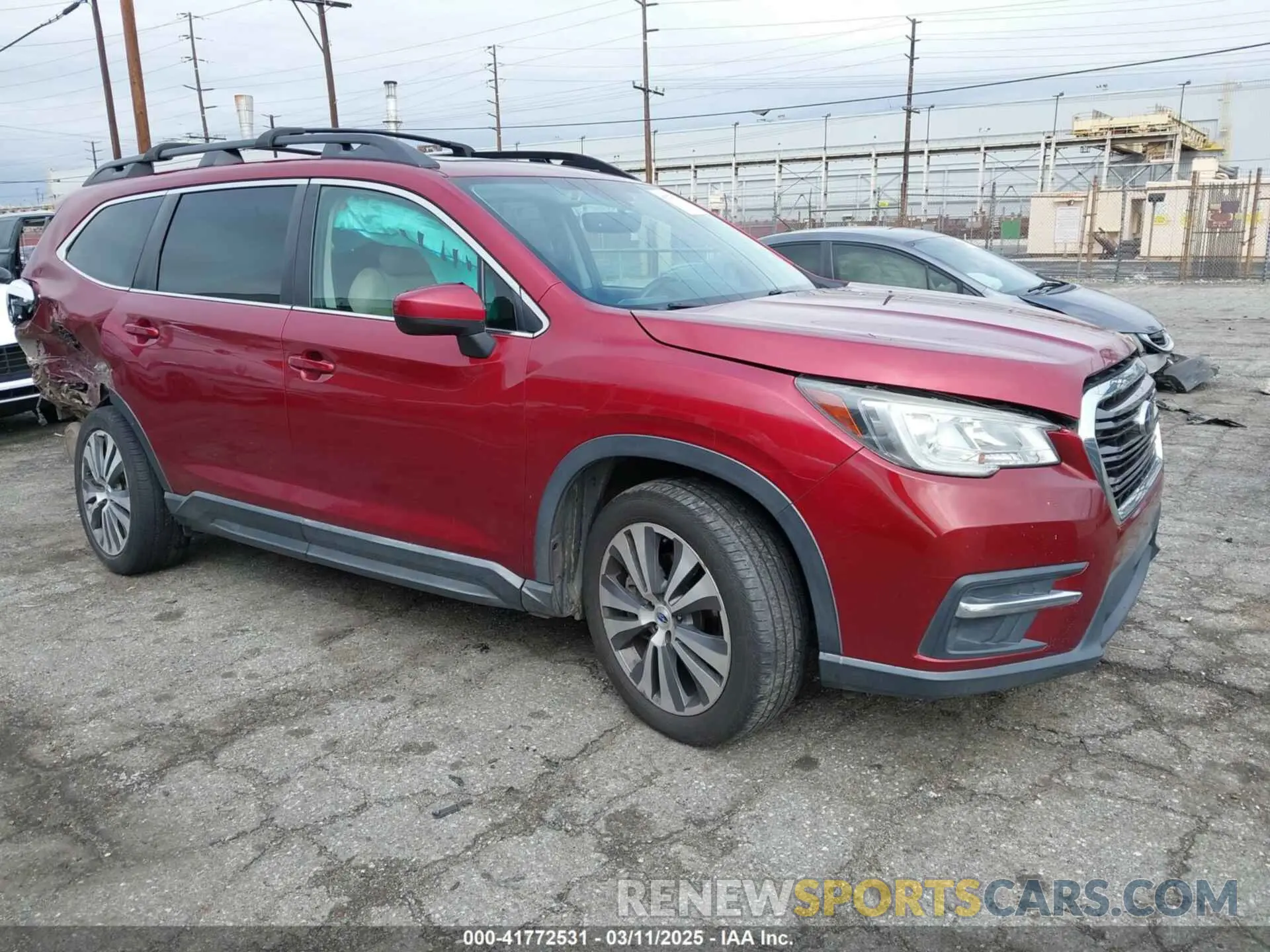 1 fotografías del automóvil dañado 4S4WMAHD3K3413152 SUBARU ASCENT 2019