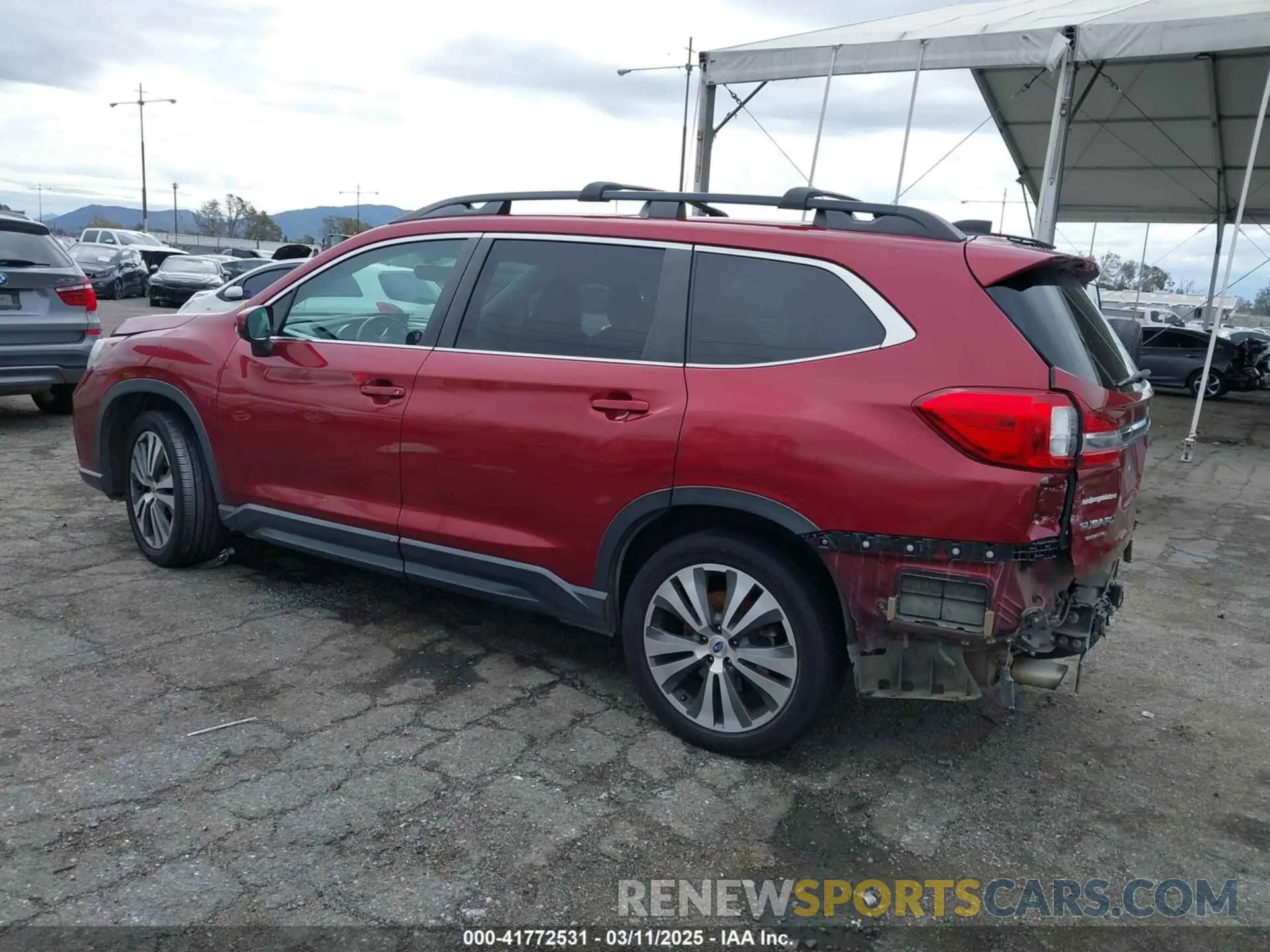 3 fotografías del automóvil dañado 4S4WMAHD3K3413152 SUBARU ASCENT 2019