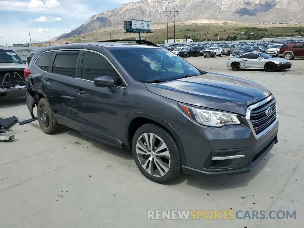 4 fotografías del automóvil dañado 4S4WMAHD3K3432641 SUBARU ASCENT 2019