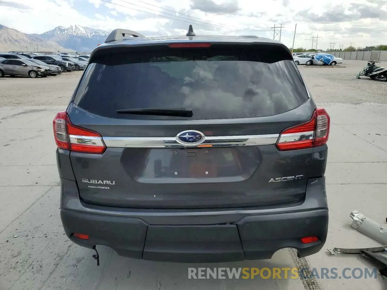 6 fotografías del automóvil dañado 4S4WMAHD3K3432641 SUBARU ASCENT 2019