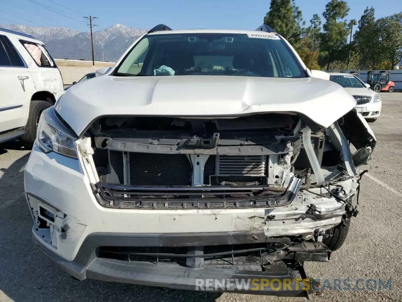 5 fotografías del automóvil dañado 4S4WMAHD3K3451271 SUBARU ASCENT 2019
