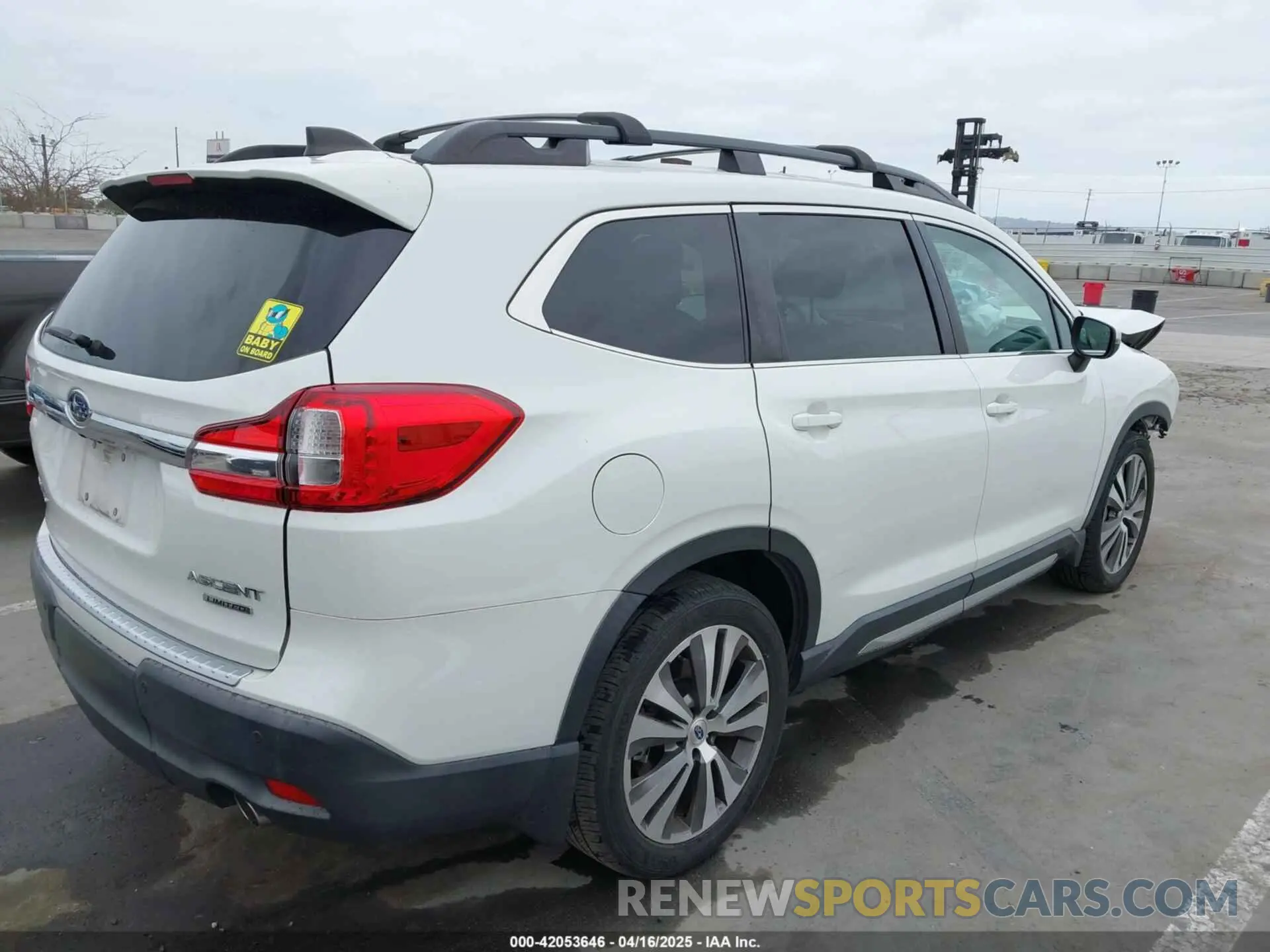 4 fotografías del automóvil dañado 4S4WMAJD0K3472993 SUBARU ASCENT 2019