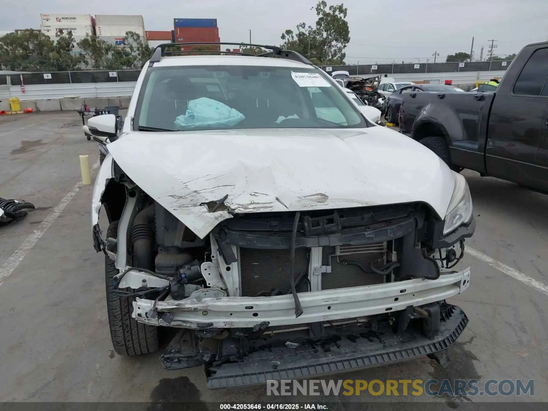 6 fotografías del automóvil dañado 4S4WMAJD0K3472993 SUBARU ASCENT 2019