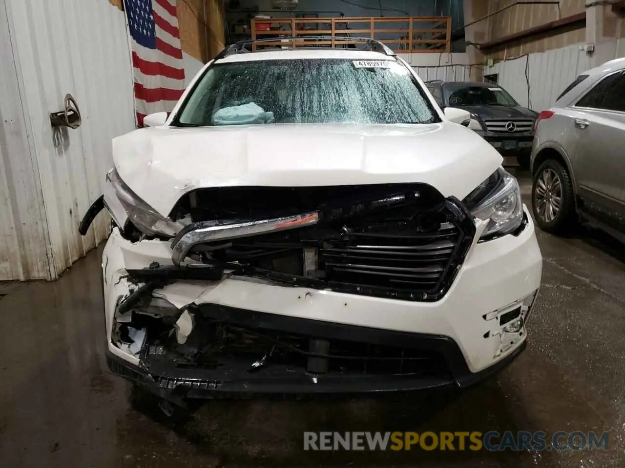 5 fotografías del automóvil dañado 4S4WMAJD3K3424548 SUBARU ASCENT 2019