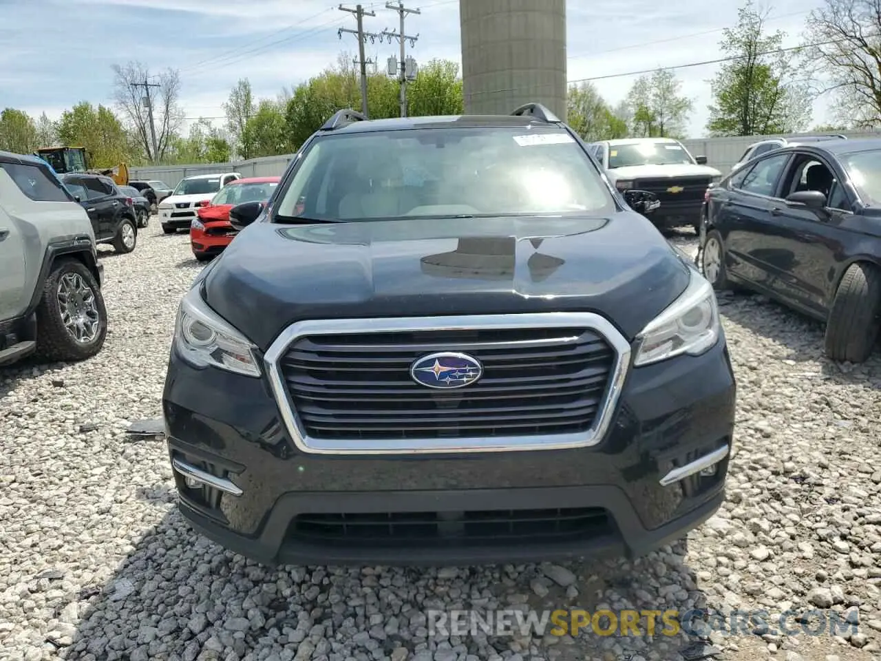 5 fotografías del automóvil dañado 4S4WMAJD9K3485533 SUBARU ASCENT 2019
