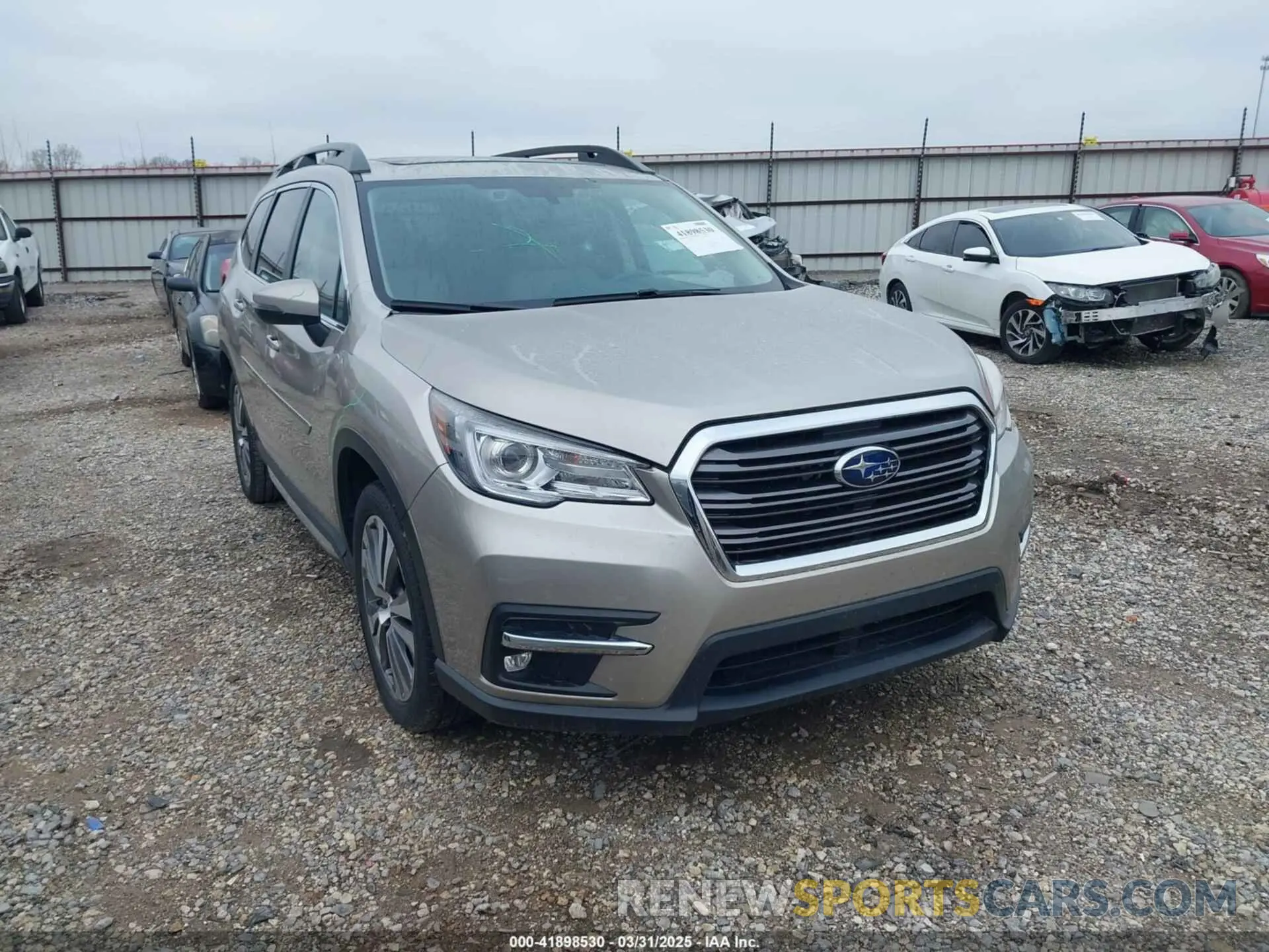 1 fotografías del automóvil dañado 4S4WMALD8K3429953 SUBARU ASCENT 2019