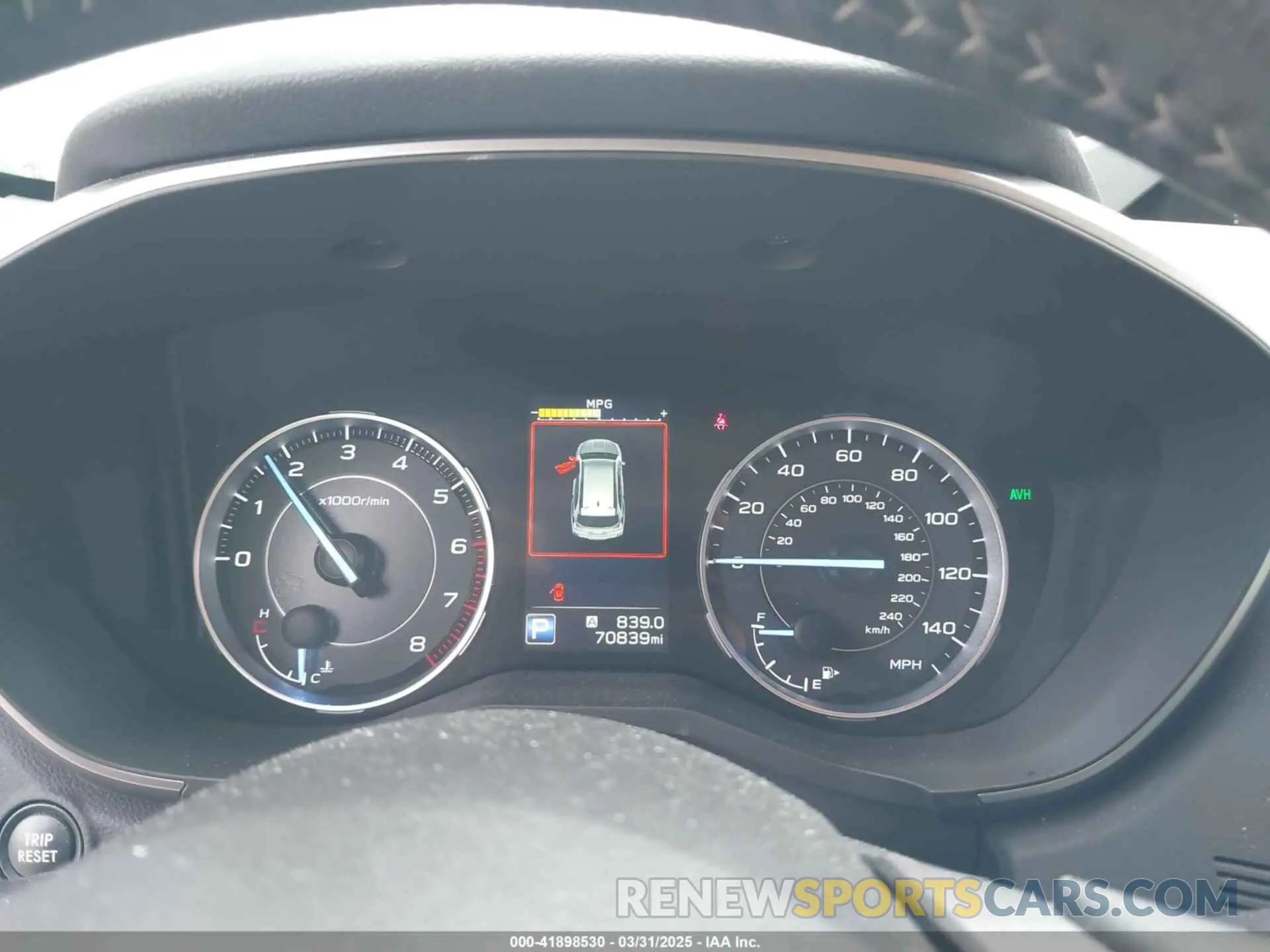 7 fotografías del automóvil dañado 4S4WMALD8K3429953 SUBARU ASCENT 2019