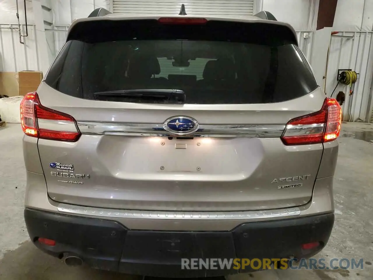 6 fotografías del automóvil dañado 4S4WMALDXK3464588 SUBARU ASCENT 2019