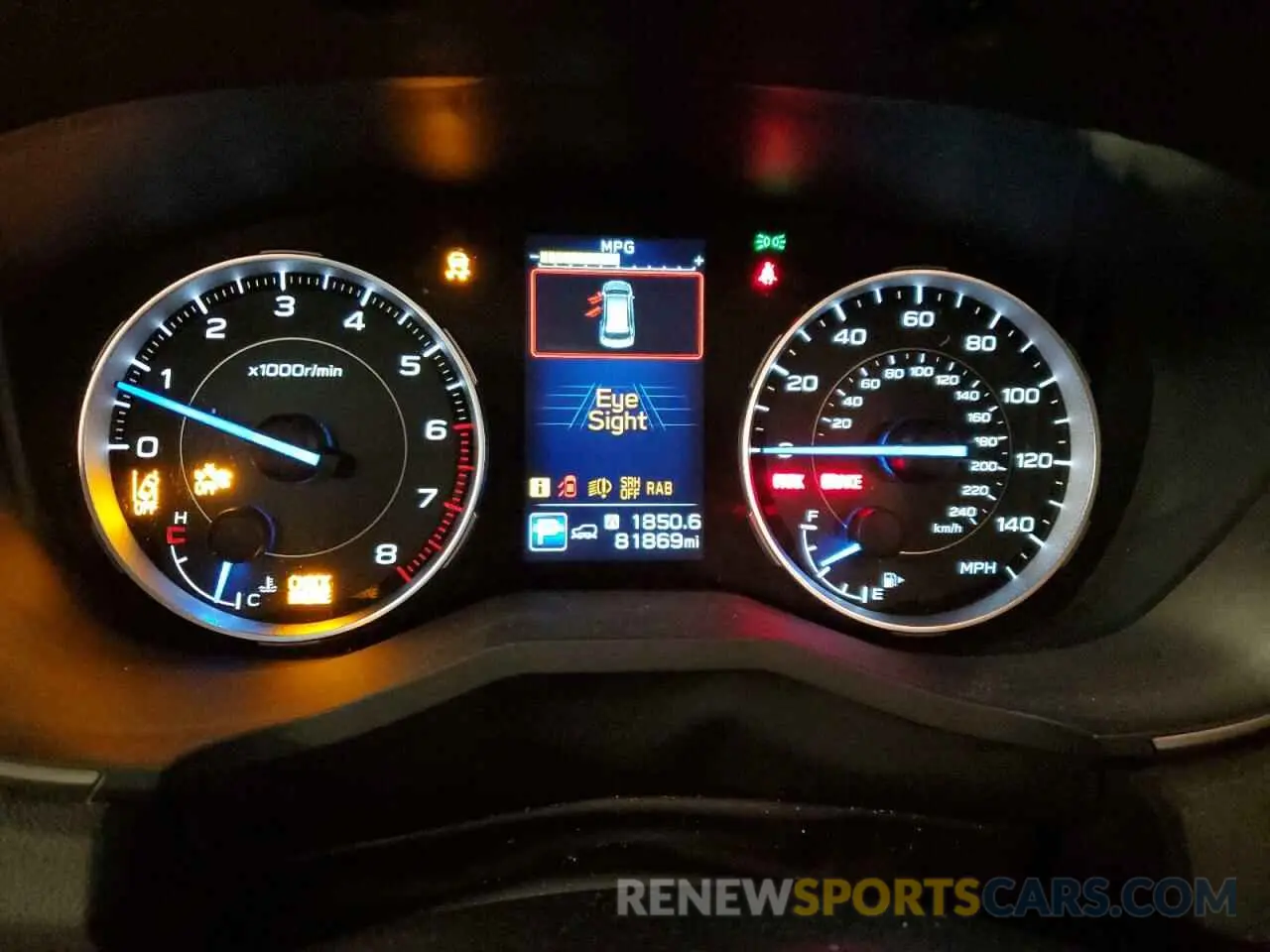 9 fotografías del automóvil dañado 4S4WMALDXK3464588 SUBARU ASCENT 2019