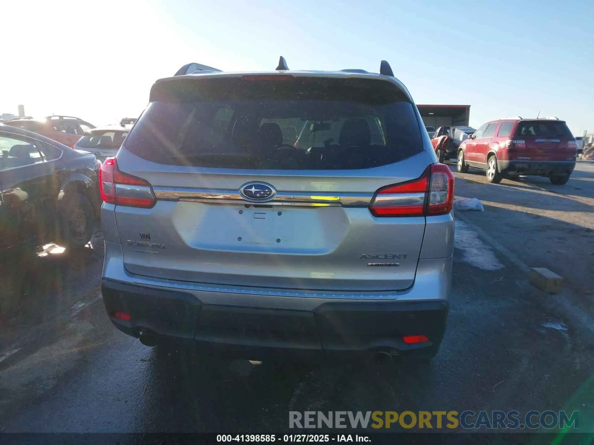 16 fotografías del automóvil dañado 4S4WMAMD5K3468854 SUBARU ASCENT 2019