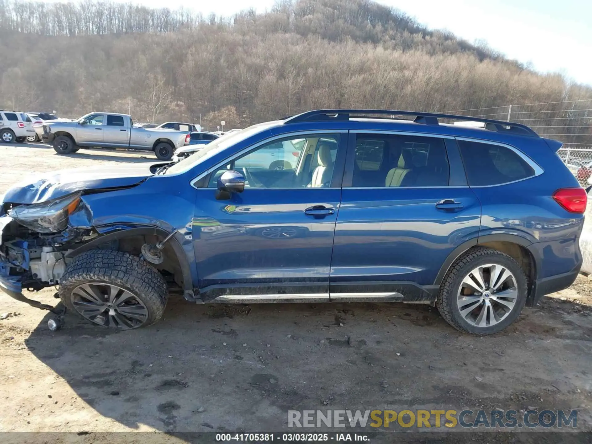 15 fotografías del automóvil dañado 4S4WMAMD7K3456043 SUBARU ASCENT 2019