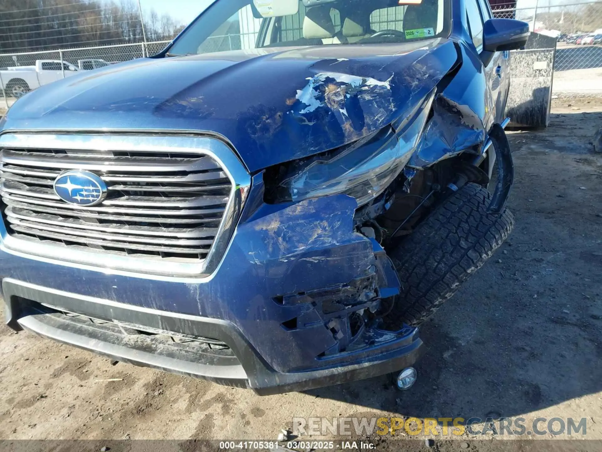 18 fotografías del automóvil dañado 4S4WMAMD7K3456043 SUBARU ASCENT 2019