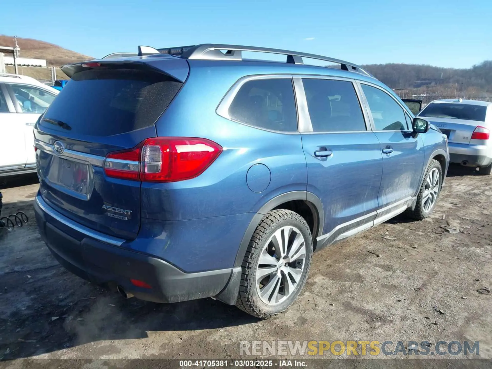 4 fotografías del automóvil dañado 4S4WMAMD7K3456043 SUBARU ASCENT 2019