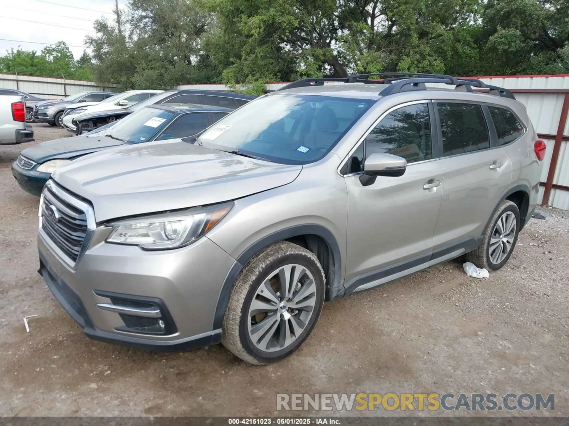 2 fotografías del automóvil dañado 4S4WMAMD8K3459159 SUBARU ASCENT 2019