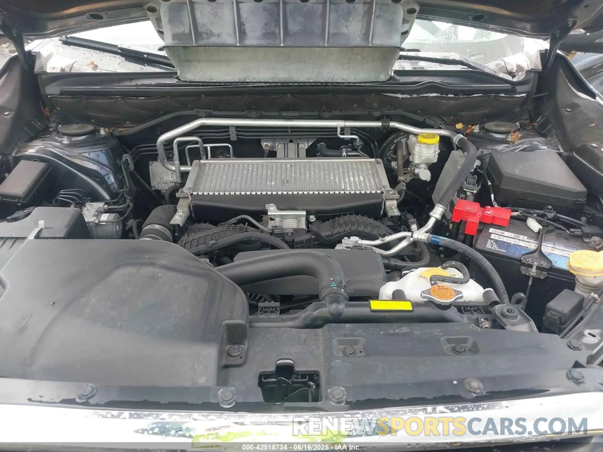 10 fotografías del automóvil dañado 4S4WMAMDXK3444906 SUBARU ASCENT 2019