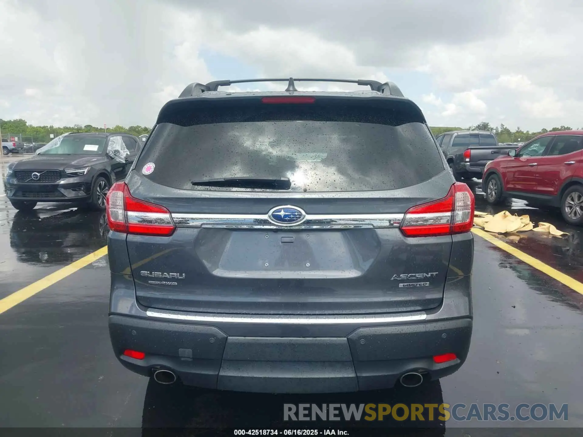 17 fotografías del automóvil dañado 4S4WMAMDXK3444906 SUBARU ASCENT 2019