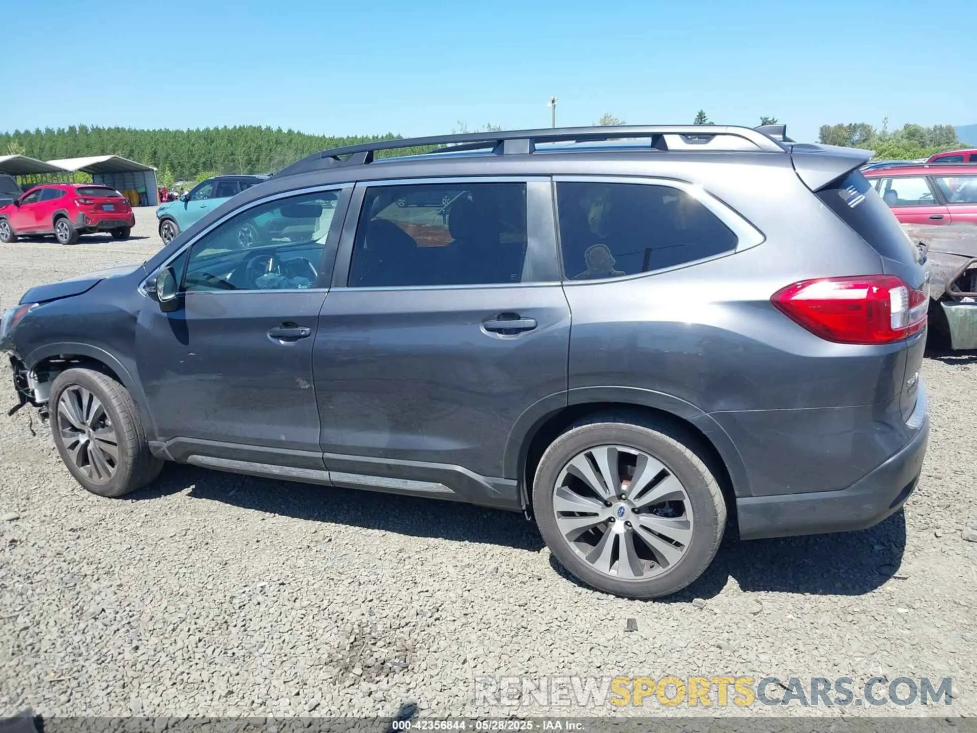 15 fotografías del automóvil dañado 4S4WMAPD0K3475397 SUBARU ASCENT 2019