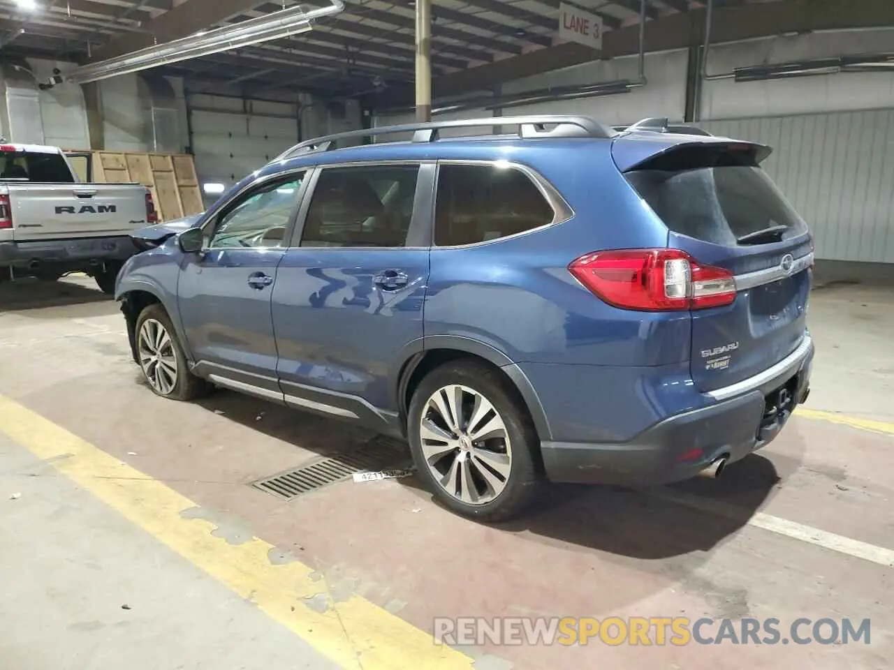 2 fotografías del automóvil dañado 4S4WMAPD4K3488881 SUBARU ASCENT 2019