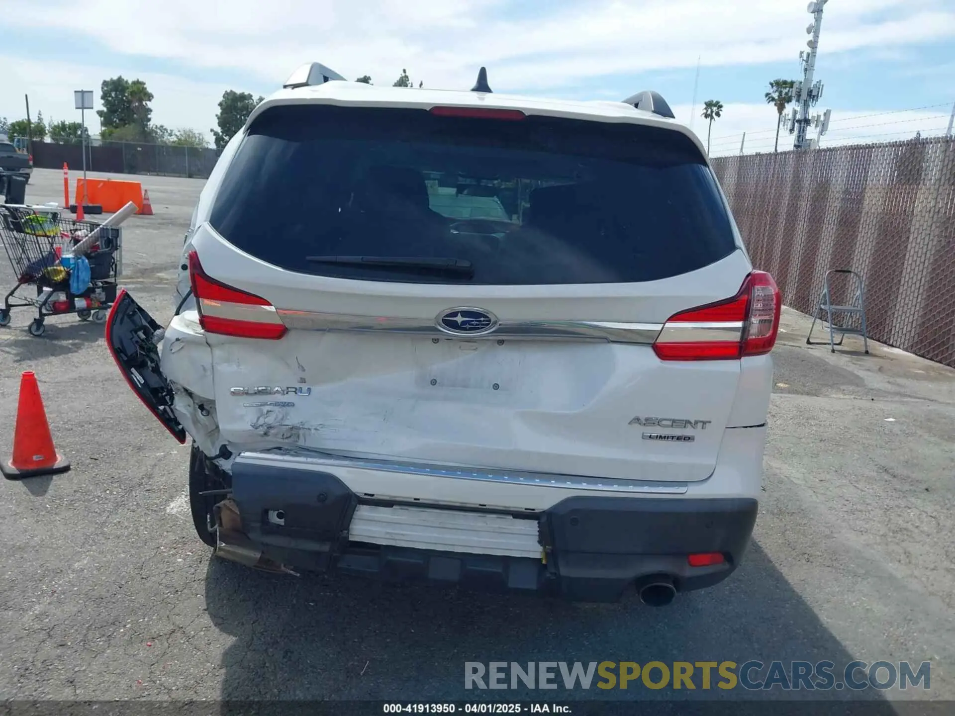 16 fotografías del automóvil dañado 4S4WMAPD5K3462564 SUBARU ASCENT 2019