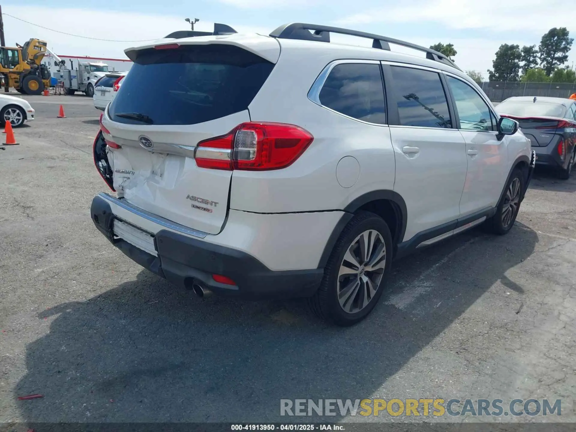 4 fotografías del automóvil dañado 4S4WMAPD5K3462564 SUBARU ASCENT 2019