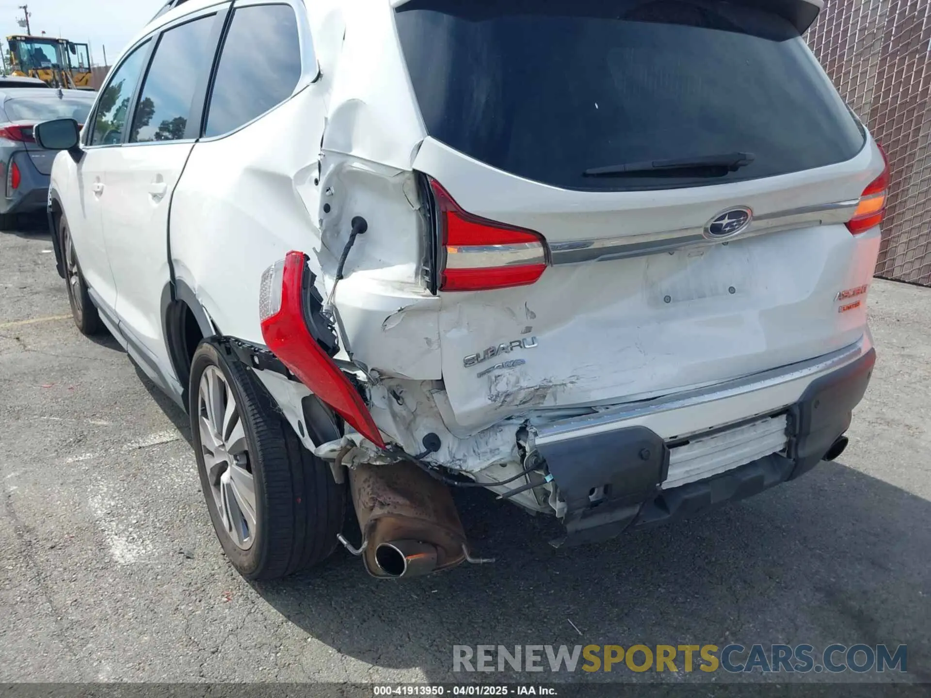 6 fotografías del automóvil dañado 4S4WMAPD5K3462564 SUBARU ASCENT 2019