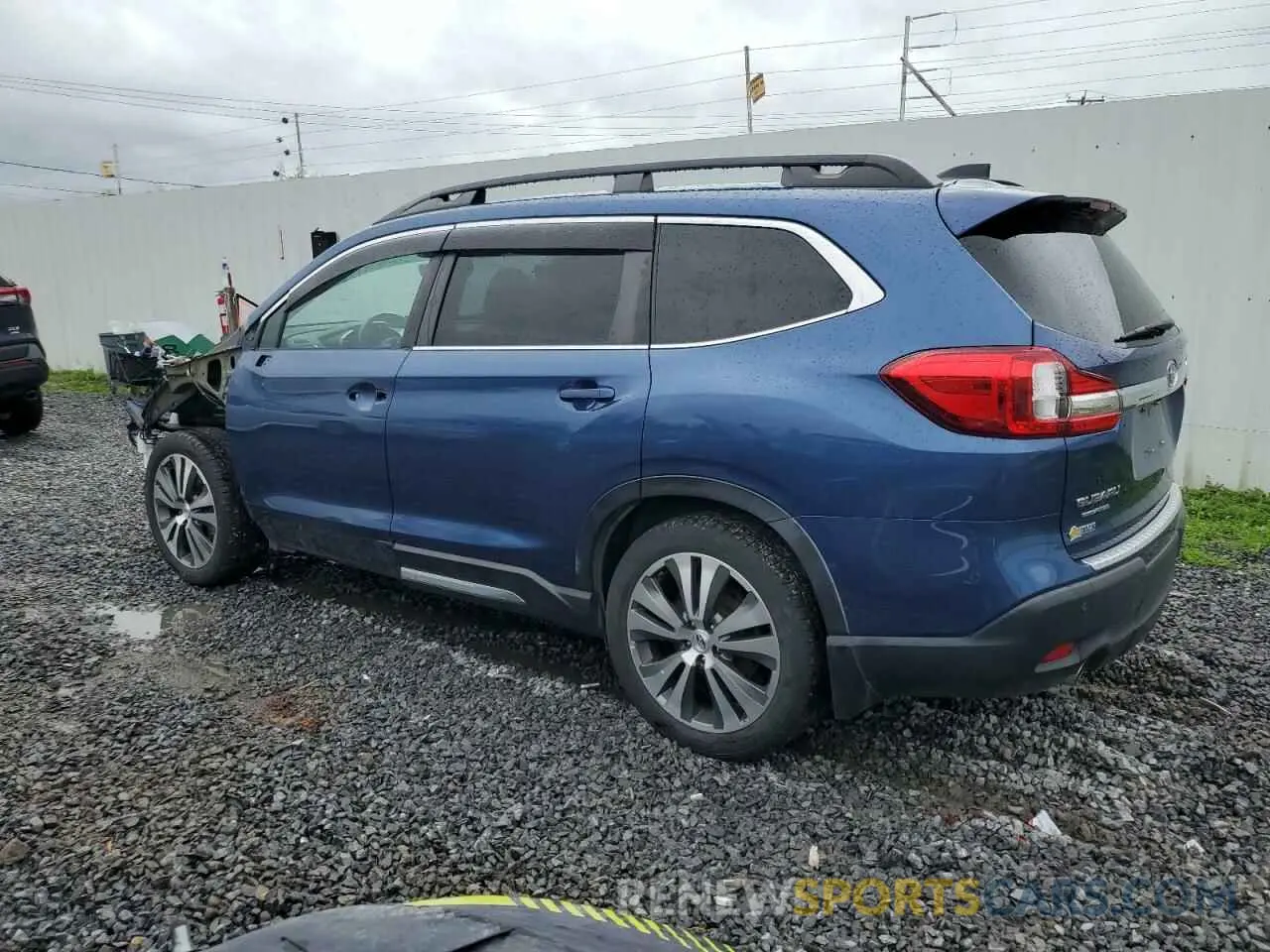 2 fotografías del automóvil dañado 4S4WMAPD9K3463071 SUBARU ASCENT 2019