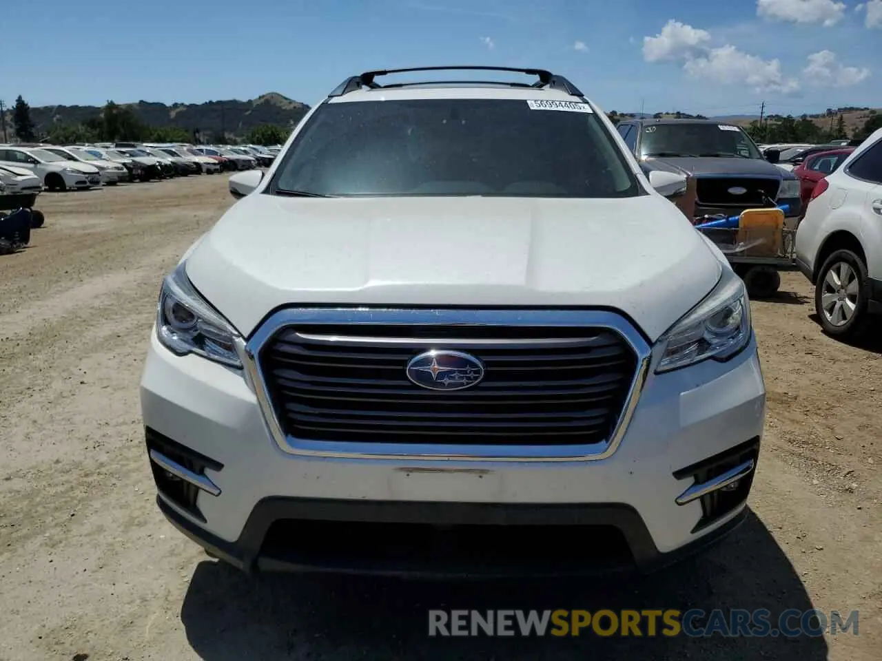 5 fotografías del automóvil dañado 4S4WMAPDXK3459207 SUBARU ASCENT 2019